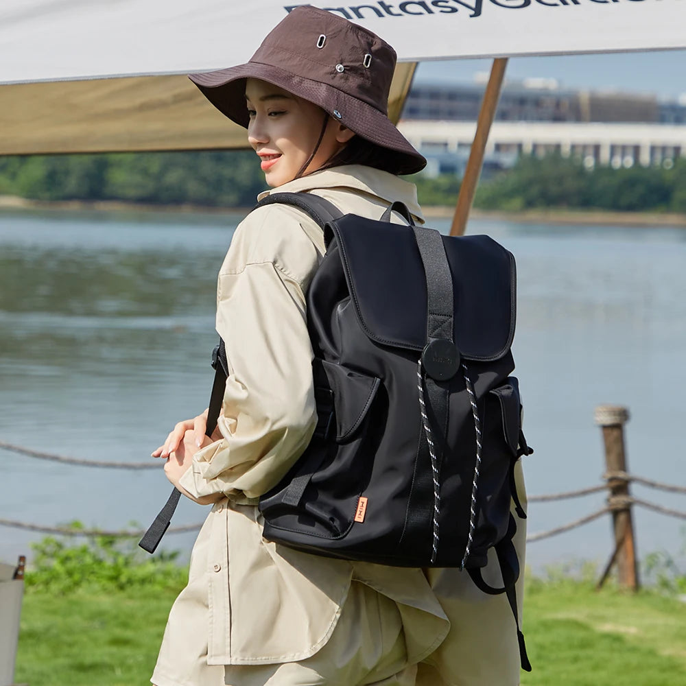 Mixi 17-Inch Laptop Backpack - Waterproof Travel Backpack for Men & Women