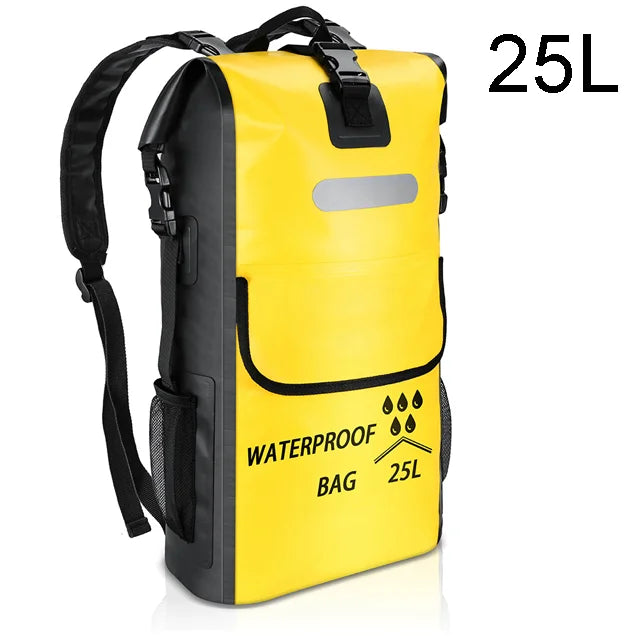 NEWBOLER 35L Waterproof Dry Backpack – Large Capacity Swimming & Beach Bag