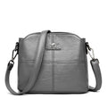 Plaid PU Leather Women’s Shoulder & Crossbody Handbag