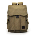Premium Canvas Backpack - Large Capacity School & Travel Rucksack
