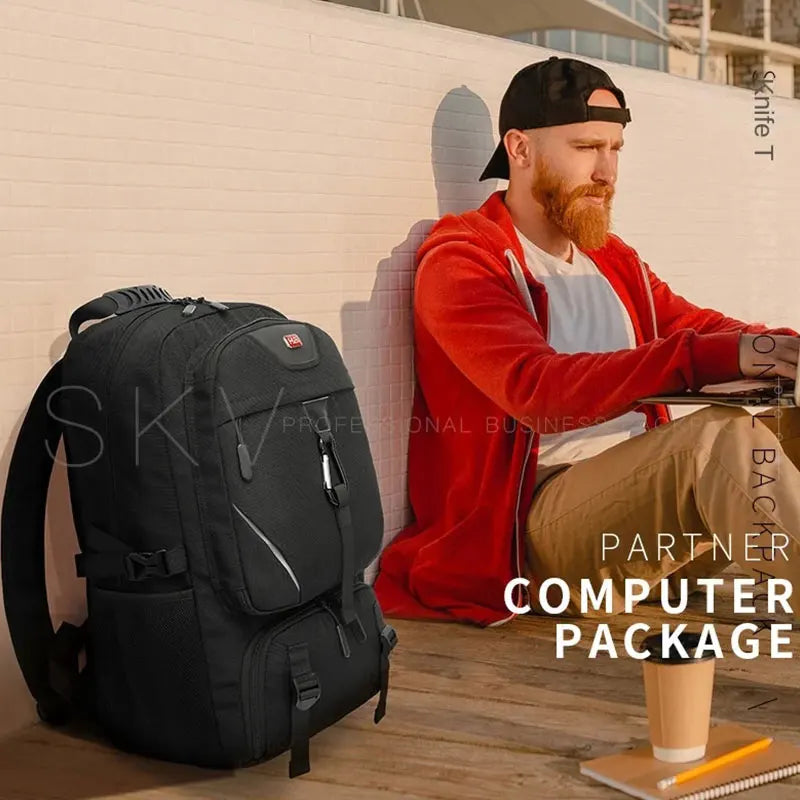 Premium Large Capacity Travel Backpack - 50L/60L/80L Waterproof Laptop Backpack for Business & Outdoor Adventures