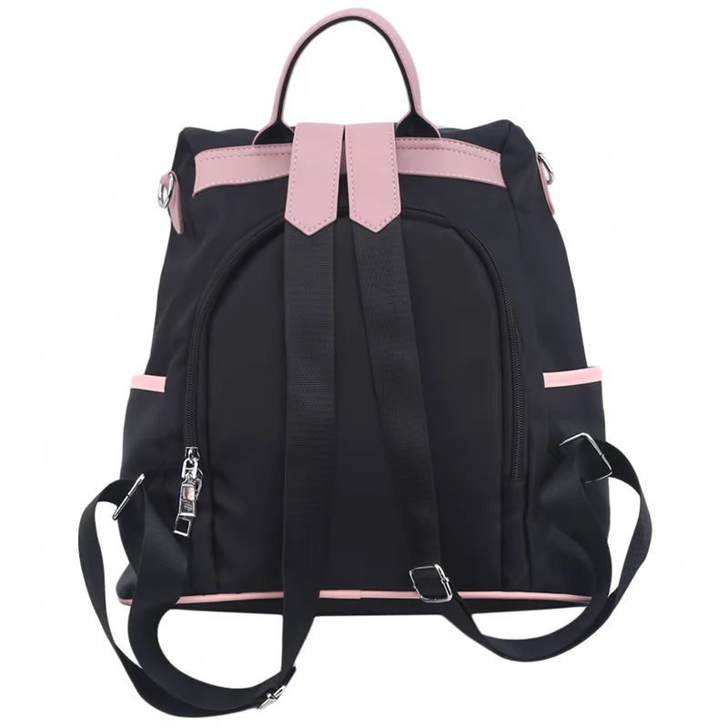 Women's Waterproof Oxford Backpack - Casual School & Travel Bag