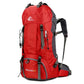 60L Waterproof Hiking Backpack - Professional Outdoor Camping & Mountaineering Pack