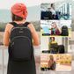 BAGSMART 15.6" Travel Laptop Backpack with USB Charging Port - Waterproof Anti-Theft Design
