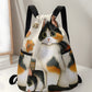 Cat Pattern Drawstring Backpack - Large Capacity Sports & Fitness Bag