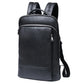 Premium Genuine Leather Business Backpack with USB Charging Port