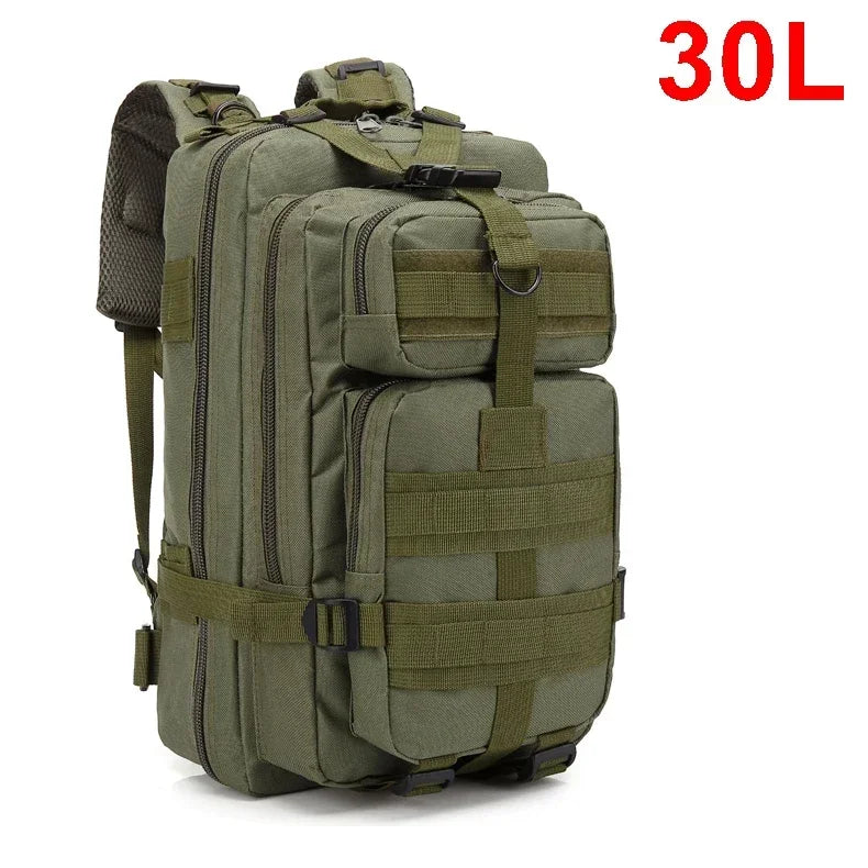 30L-50L Tactical Military Backpack - Outdoor Hiking Survival Pack