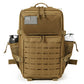 45L Tactical Military Backpack with MOLLE System - Outdoor Hiking & Survival Rucksack