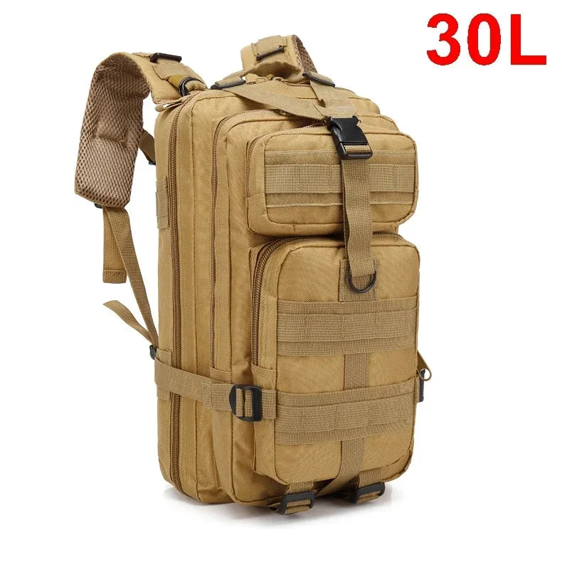 30L-50L Tactical Military Backpack - Outdoor Hiking Survival Pack