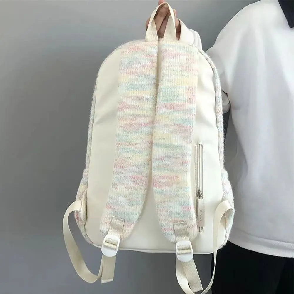 Gradient School Backpack - Large Capacity Shoulder Bag for Students