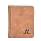 Men's Slim Bifold Wallet - Premium PU Leather Multi-Card Holder