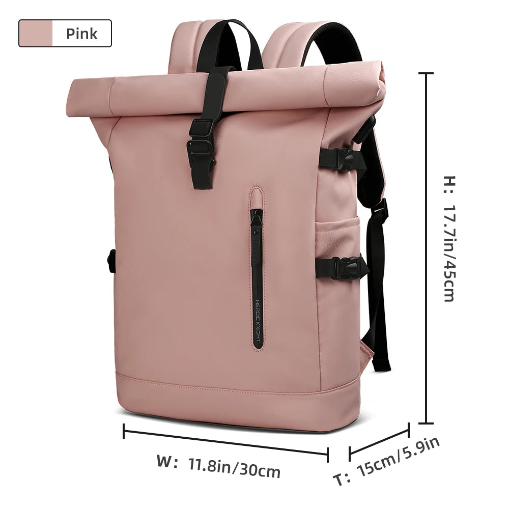 HK 15.6" Anti-Theft Laptop Backpack with USB Charging Port
