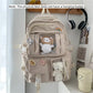 Korean Style Campus Backpack for Girls - Lightweight Laptop Bag