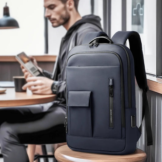 Heroic Knight Professional Laptop Backpack with USB Charging Port