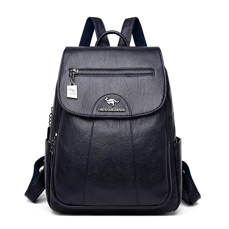 Women's Genuine Leather Vintage Backpack