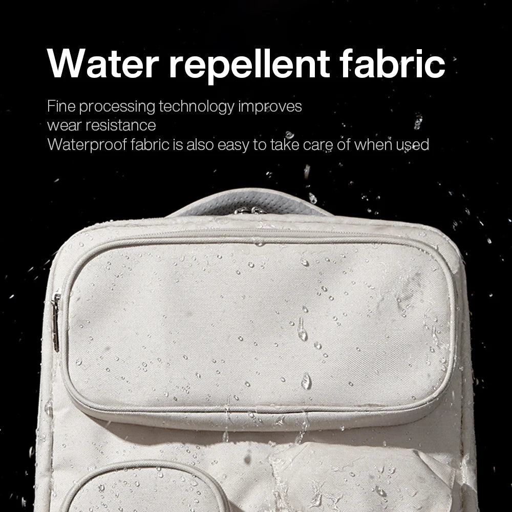 Mixi 18-Inch Waterproof Travel Backpack - Unisex Laptop Rucksack