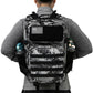 45L Tactical Military Backpack with MOLLE System - Outdoor Hiking & Survival Rucksack