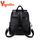 Women's Luxury PU Leather Backpack - Large Capacity Travel & Business Bag