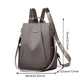 Women's Waterproof Oxford Backpack - Casual School & Travel Bag