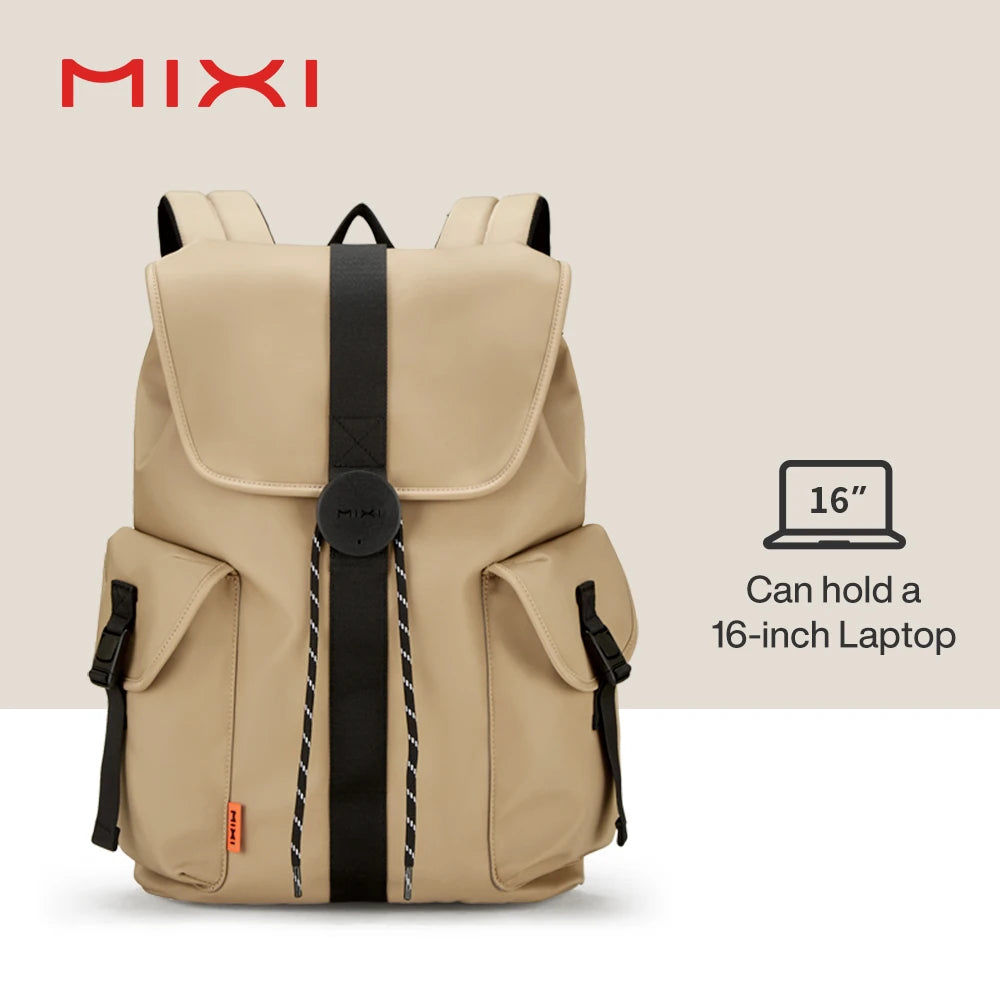 Mixi 17-Inch Laptop Backpack - Waterproof Travel Backpack for Men & Women