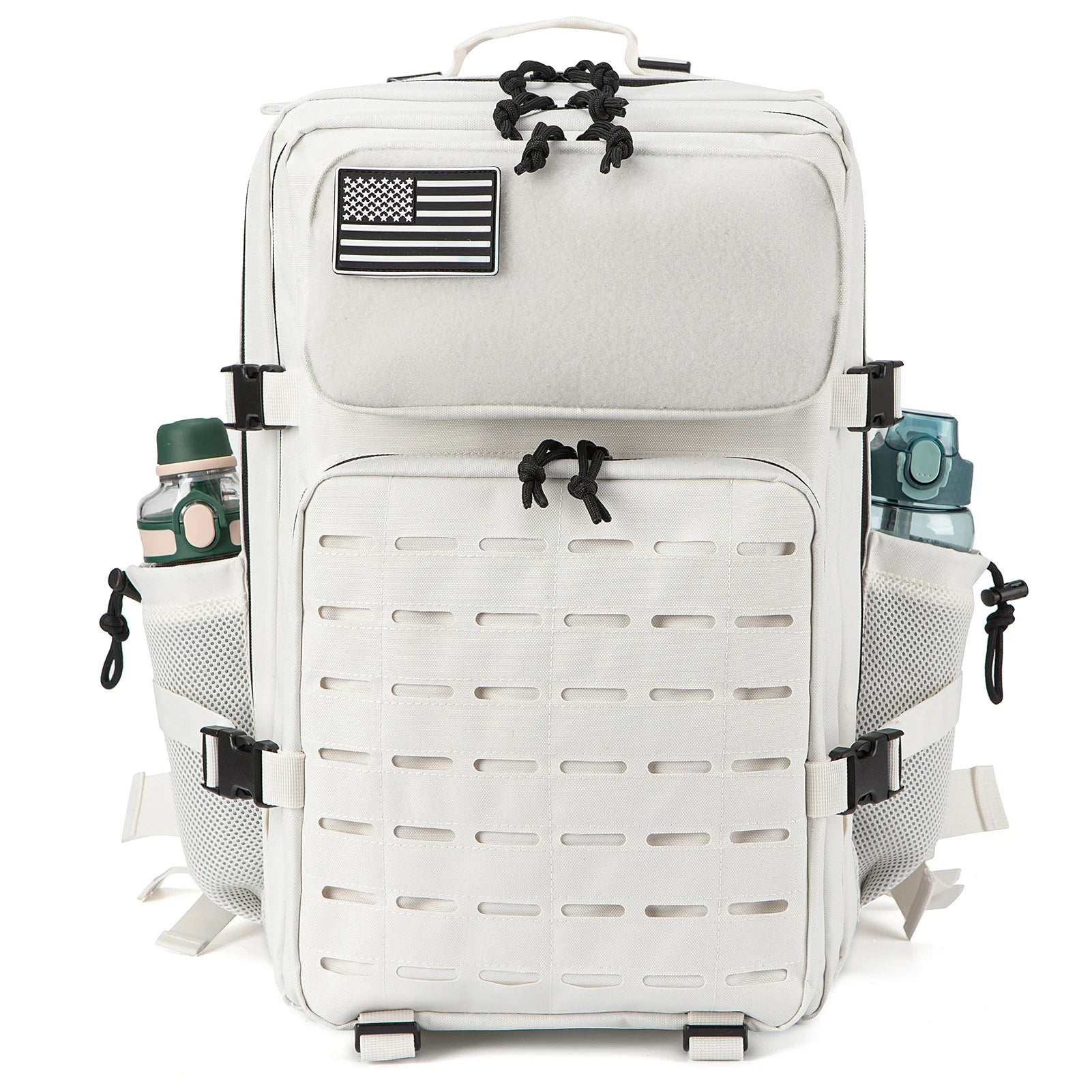 45L Tactical Military Backpack with MOLLE System - Outdoor Hiking & Survival Rucksack