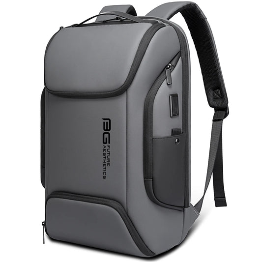BANGE Business Smart Backpack with USB Charging - 15.6" Laptop Compatible