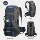 50L Waterproof Hiking Backpack - Professional Outdoor Camping & Mountaineering Rucksack