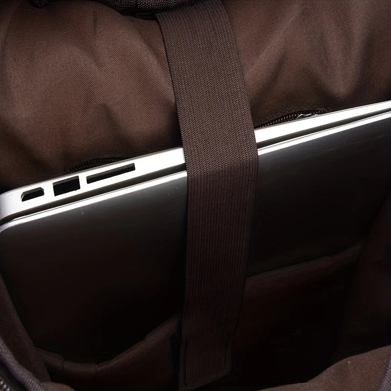 DUTRIEUX Retro Men's Dual-Shoulder Travel Bag - Large Capacity Sports & Casual Backpack