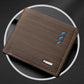 Men's Striped Leather Wallet - Multi-Function Card Holder with Coin Purse