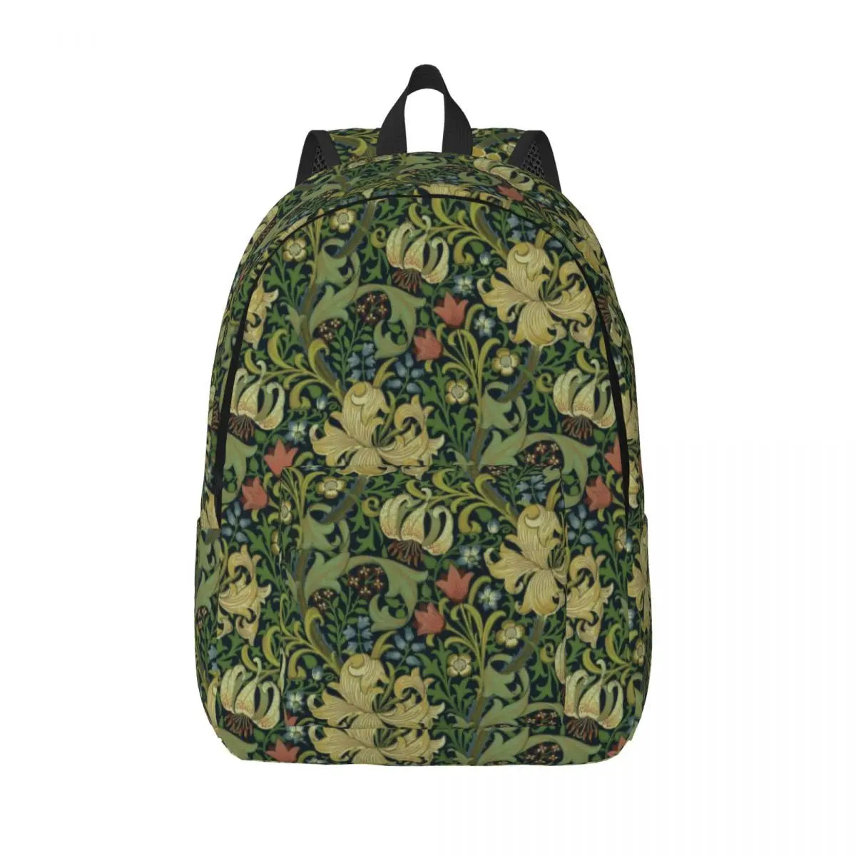 William Morris Tree of Life Canvas Backpack - 15 Inch Laptop
