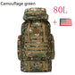 Premium 80L-100L Expandable Hiking Backpack - Tactical Mountaineering Pack for Outdoor Adventures