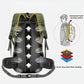 50L Waterproof Hiking Backpack - Professional Outdoor Camping & Mountaineering Rucksack