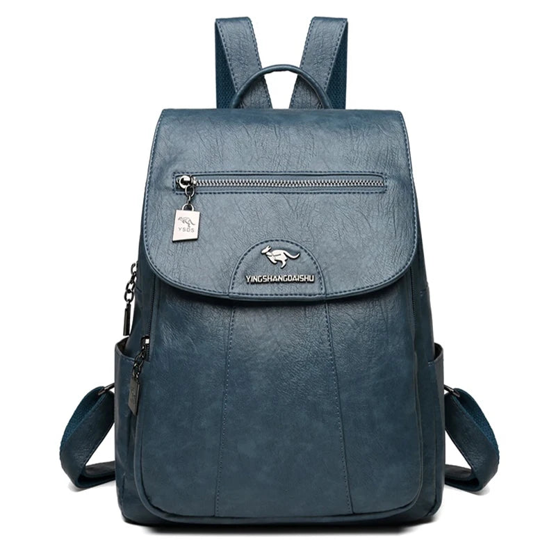 Women's Genuine Leather Vintage Backpack
