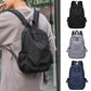 Men's Canvas Waterproof Backpack - Small Travel & School Bag