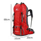 60L Waterproof Hiking Backpack - Professional Outdoor Camping & Mountaineering Pack