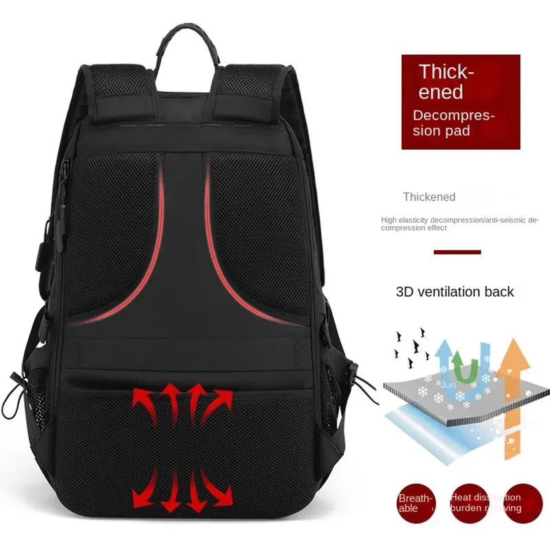 Premium Large Capacity Travel Backpack - 50L/60L/80L Waterproof Laptop Backpack for Business & Outdoor Adventures