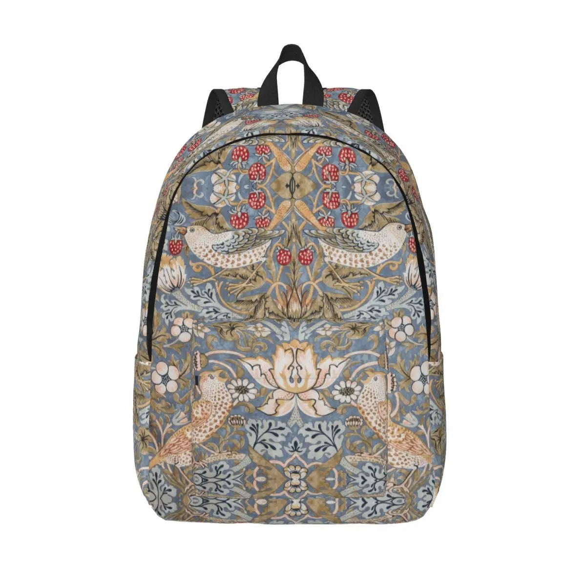 William Morris Tree of Life Canvas Backpack - 15 Inch Laptop