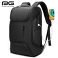 BANGE Business Smart Backpack with USB Charging - 15.6" Laptop Compatible