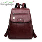 Women's Genuine Leather Vintage Backpack