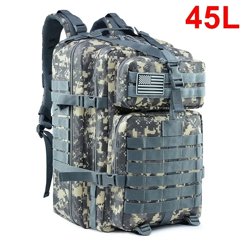 30L-50L Tactical Military Backpack - Outdoor Hiking Survival Pack