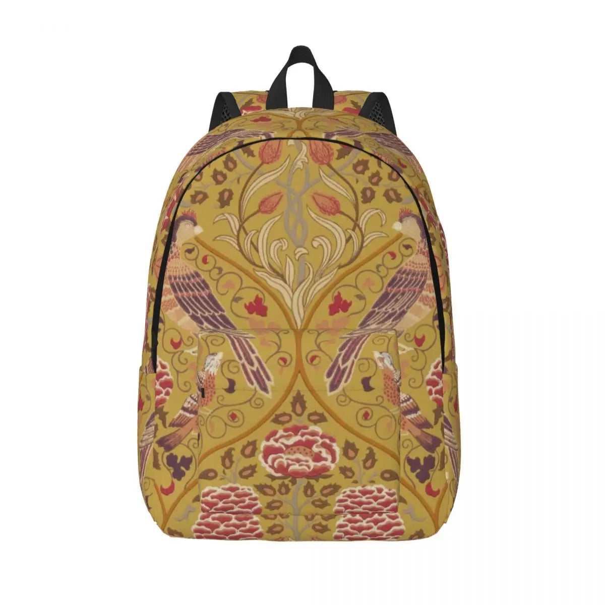 William Morris Tree of Life Canvas Backpack - 15 Inch Laptop