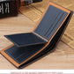 Men's Slim Bifold Wallet - Premium PU Leather Multi-Card Holder
