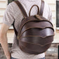 Handmade Vintage Beetle Backpack - Genuine Top-Grain Cowhide Leather Daypack