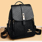 Women's Leather Backpack - Vintage Style Casual Daypack