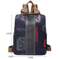 Women's Canvas Designer Backpack - Large Travel & School Rucksack