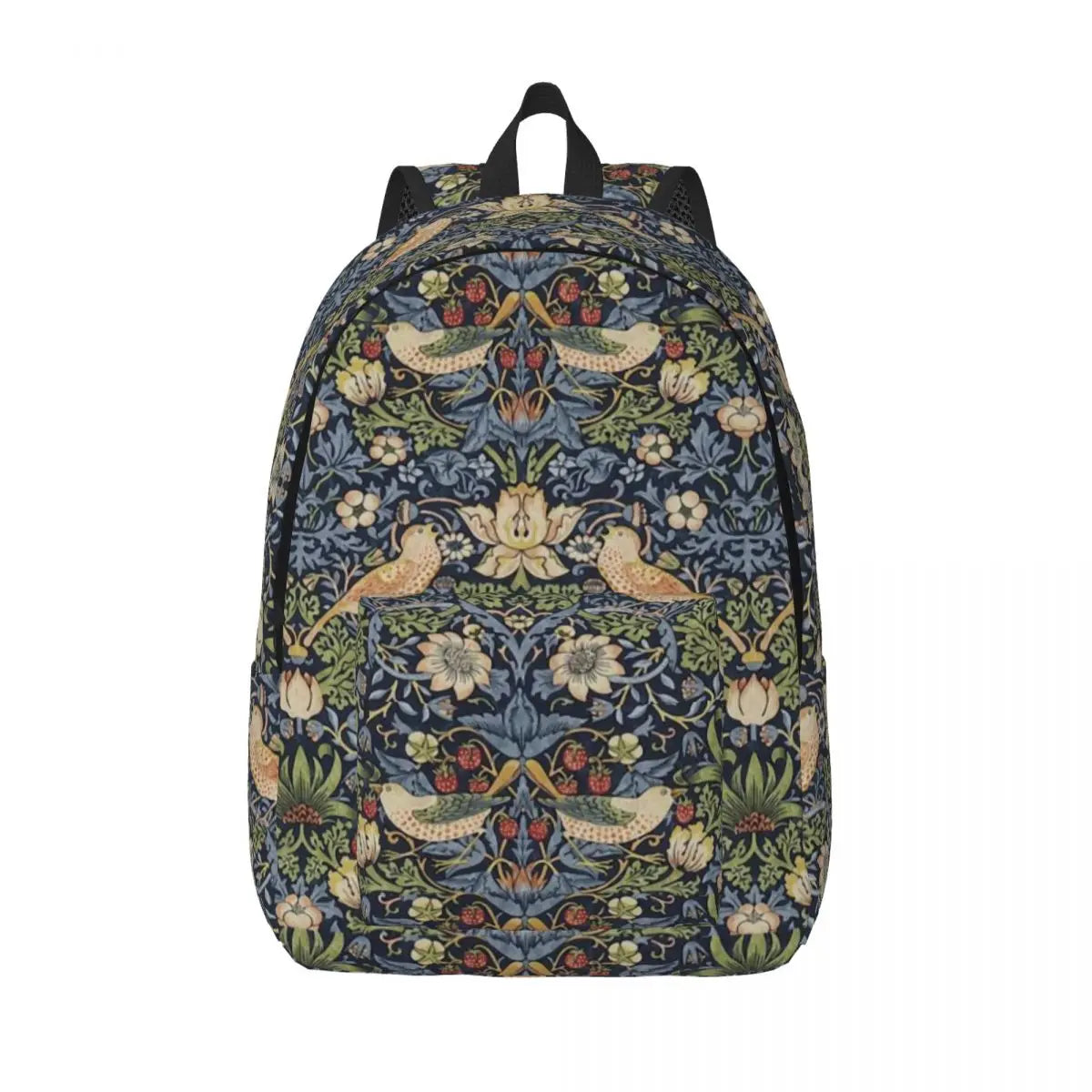 William Morris Tree of Life Canvas Backpack - 15 Inch Laptop
