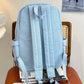 Women's Denim Backpack - High Capacity Student Commuter Bag