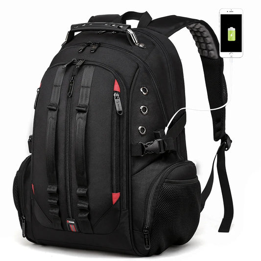 45L Travel Backpack with USB Charging Port - 15.6" Laptop Backpack