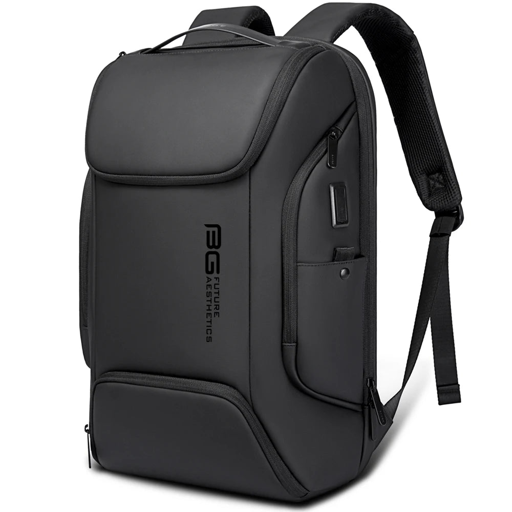 BANGE Business Smart Backpack with USB Charging - 15.6" Laptop Compatible