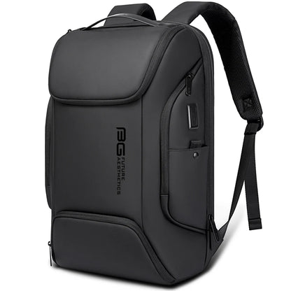 BANGE Business Smart Backpack with USB Charging - 15.6" Laptop Compatible